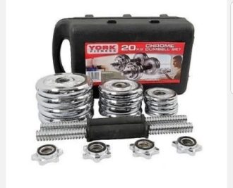 chrome dumbbell (20kg)