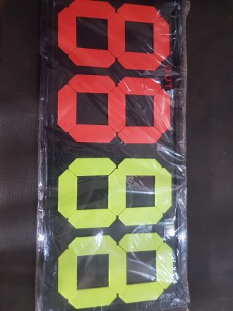 Electronic football substitution board