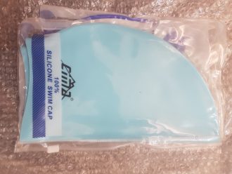 Silicon swim cap