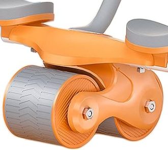 Double wheel abdominal roller